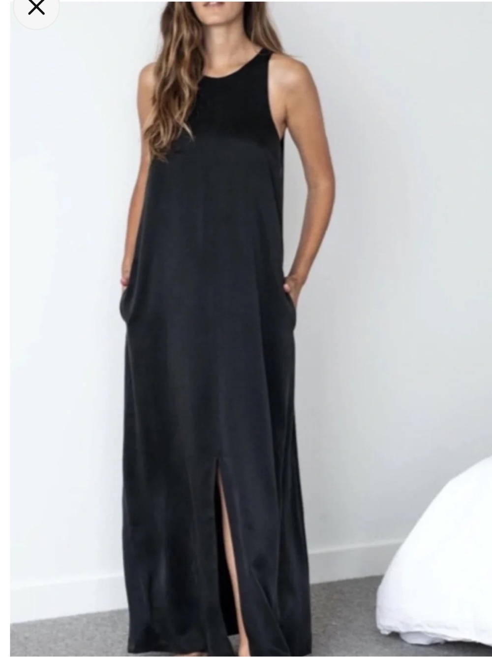 Lunya Washable Silk Racer Dress - Picture 2 of 13
